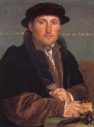 Hans holbein the younger Portrait of a young mercant Germany oil painting artist